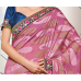 Splendid Paisely Motif Border Worked Saree